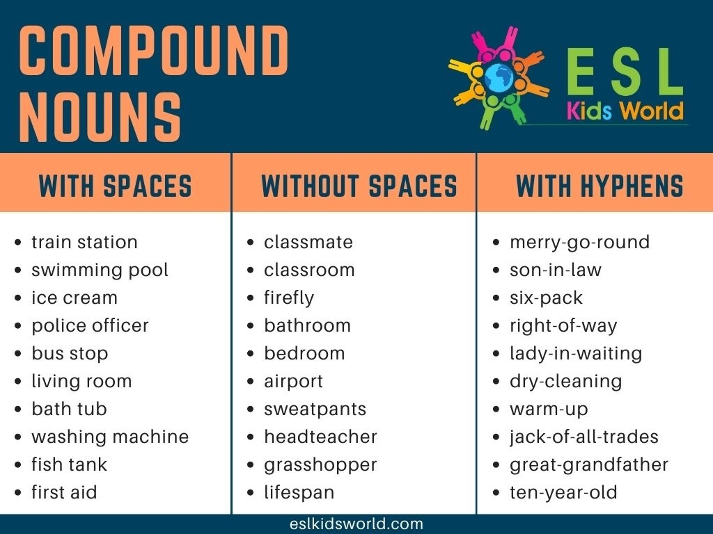 personal nouns list