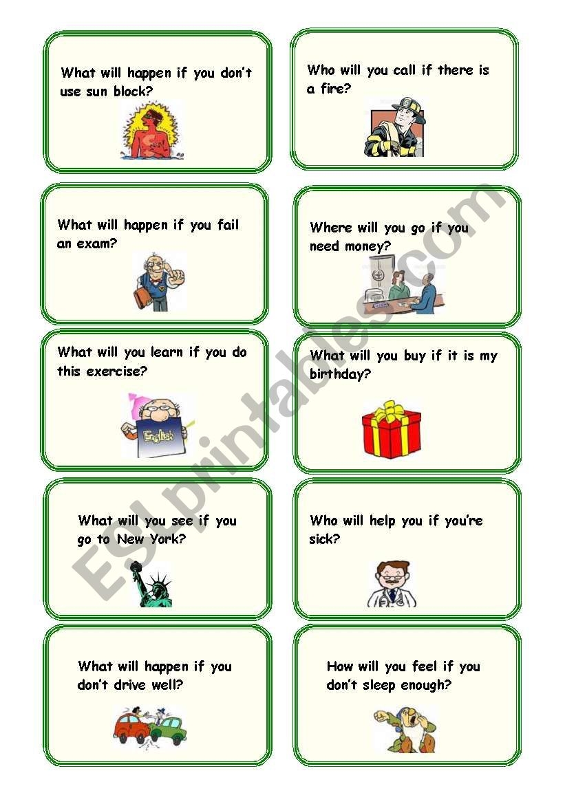 Conditional Clauses Speaking Activities For Students Pasacloud