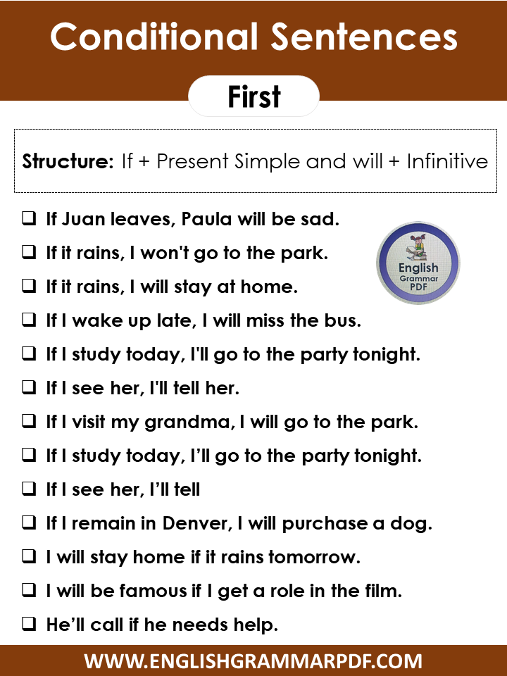 Conditional Sentences 1 And 2