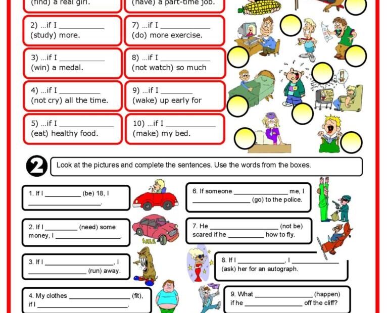 Conditional Sentences type II ESL Worksheet By CarlaAlves 41 OFF
