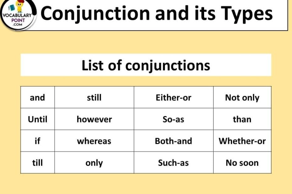 Conjunction Examples