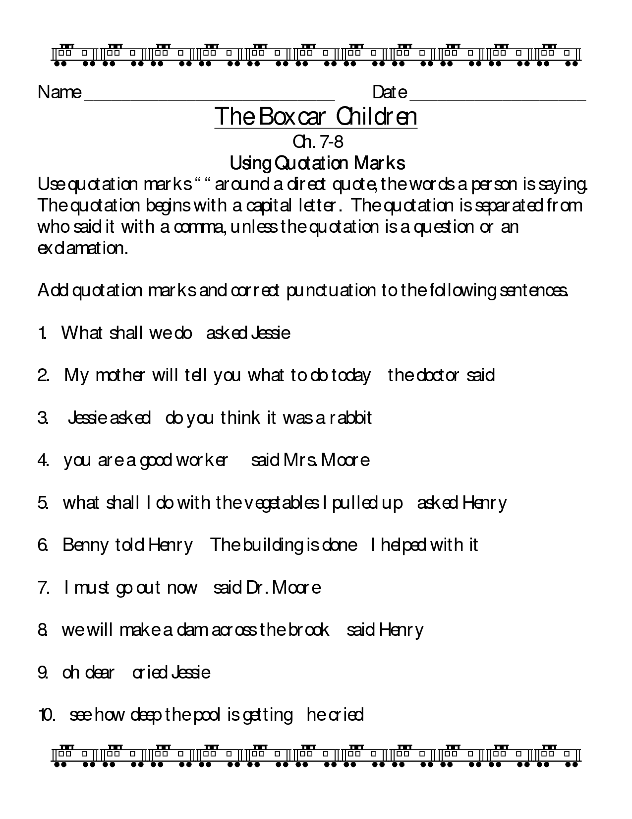 Correct Punctuation For Quotes QuotesGram