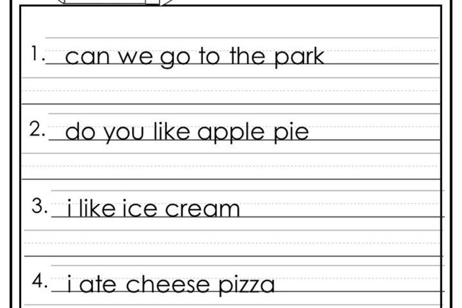 Correcting Grammar In Sentences Worksheets