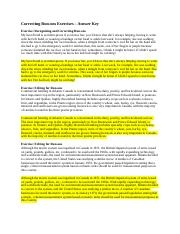 Correcting Run ons Exercises Answer Key docx Correcting Run ons 