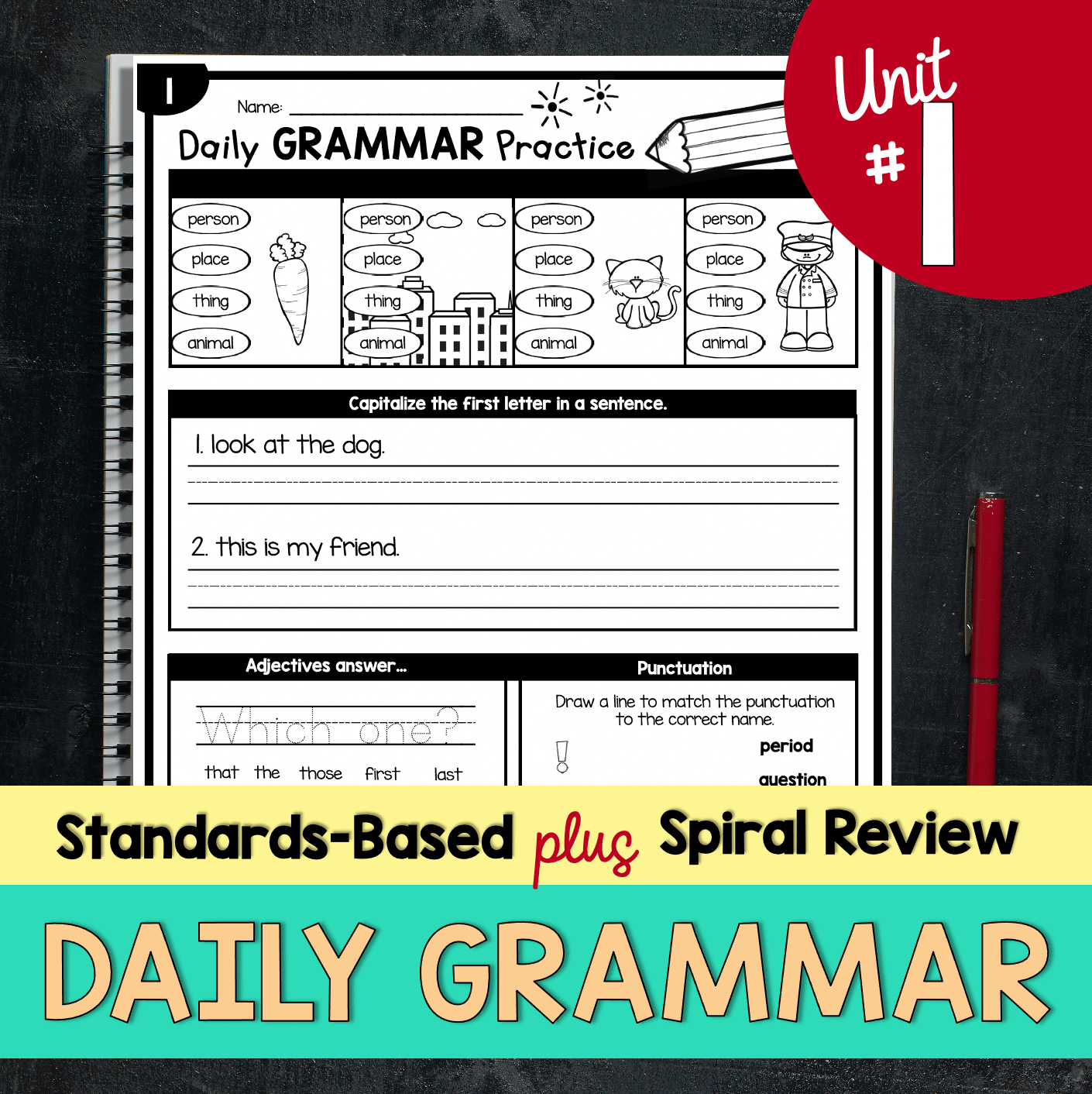 Daily Grammar Keeping My Kiddo Busy Worksheets Library