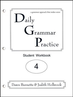 Daily Grammar Practice Grade 4 Student Workbook Dawn Burnette Judith 