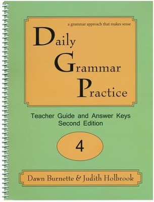 Daily Grammar Practice Grade 4 Teacher Guide Dawn Burnette Judith 