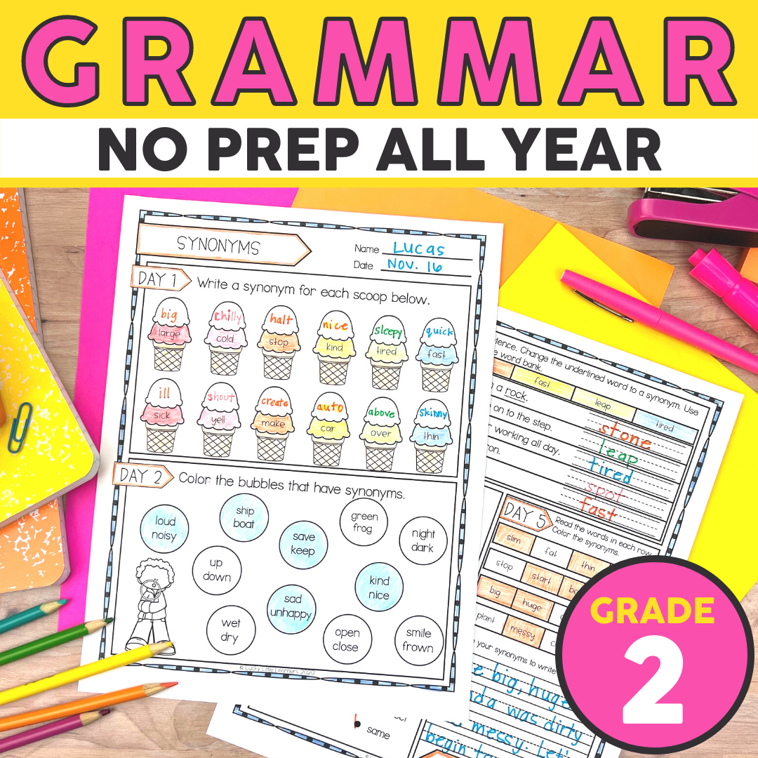 Daily Grammar Practice Worksheets Library