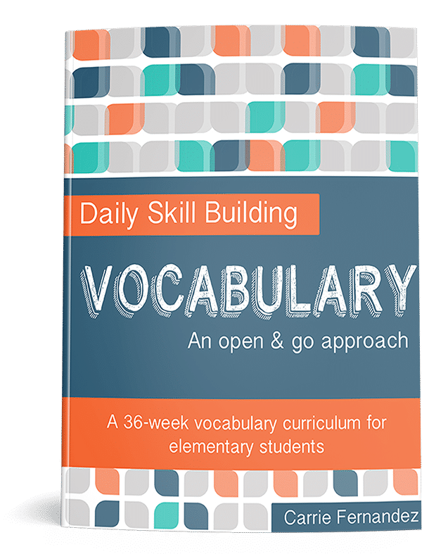 vocabulary curriculum