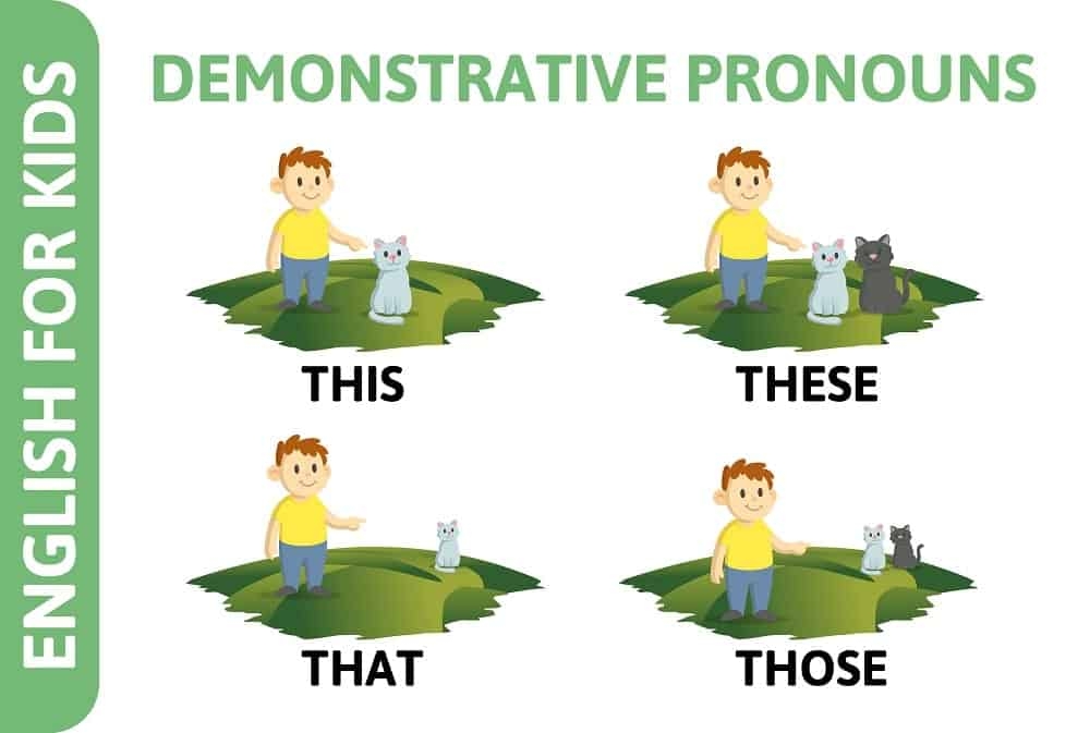 Demonstrative Pronoun Cartoon