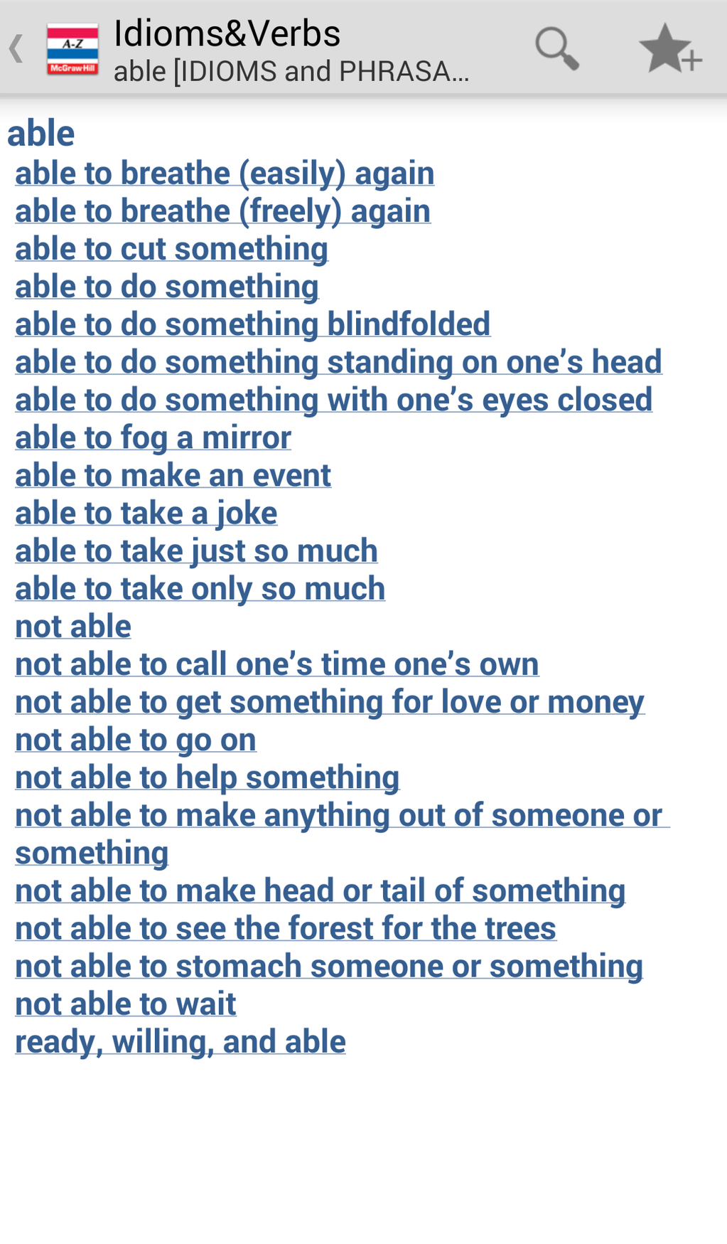 Download American Idioms Phrasal Verbs Dictionary 8 0 249 For Android