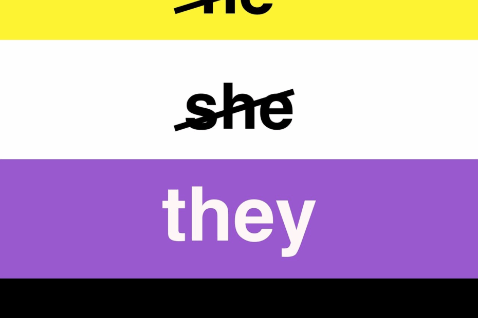 Download They Enby Nonbinary Royalty Free Vector Graphic Pixabay