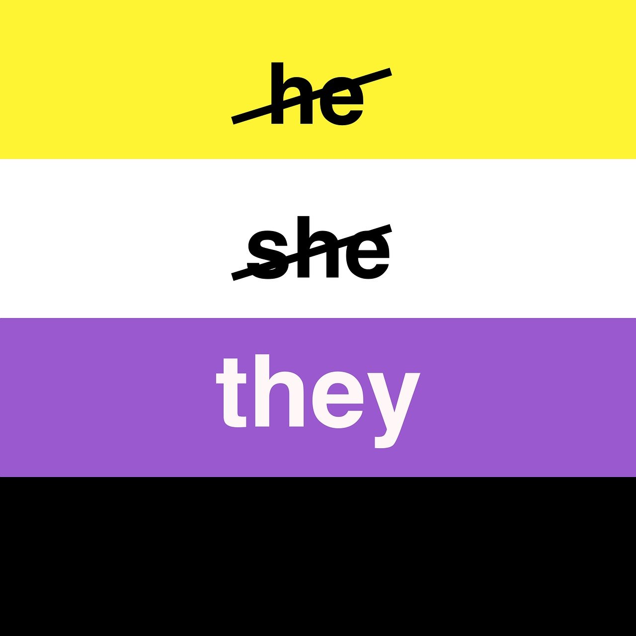 Download They Enby Nonbinary Royalty Free Vector Graphic Pixabay