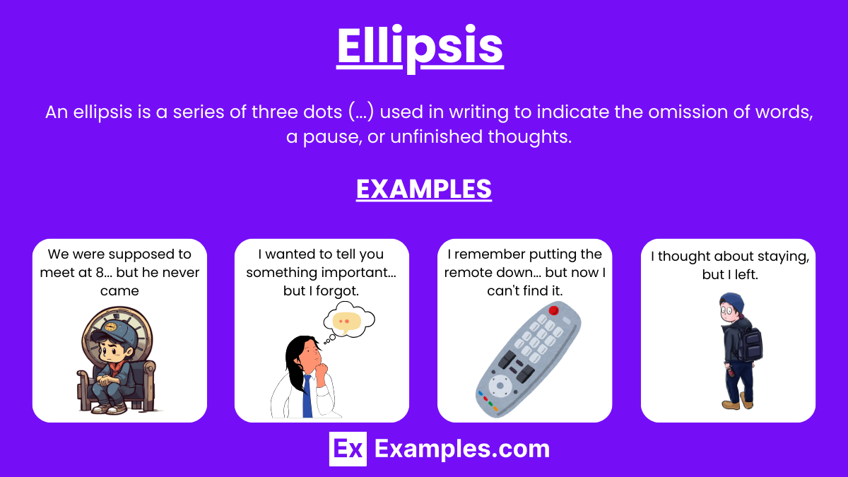 Ellipses In The Real World 100 Ellipsis Examples