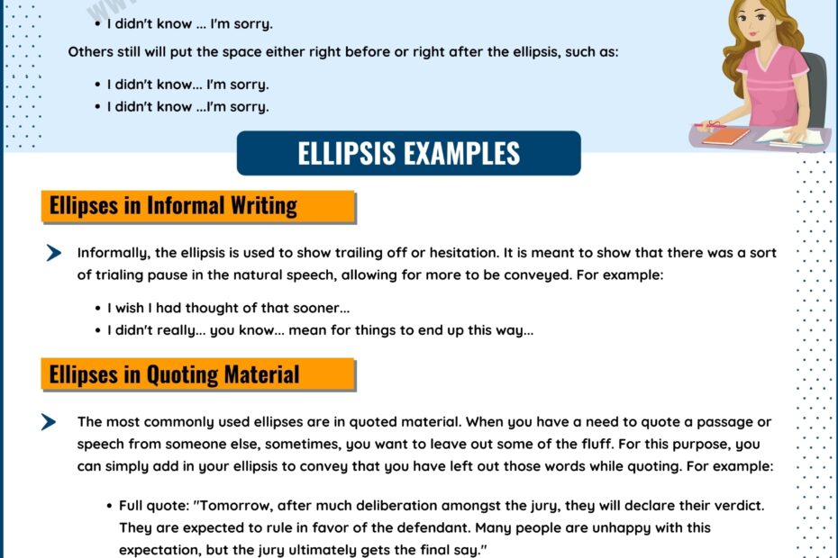 Ellipsis How To Use Ellipses Correctly In Writing ESL Grammar