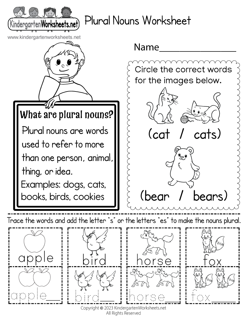 English Grammar Activity Sheets