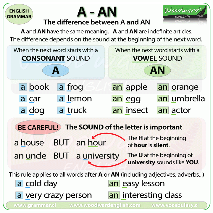 English Grammar Articles Examples