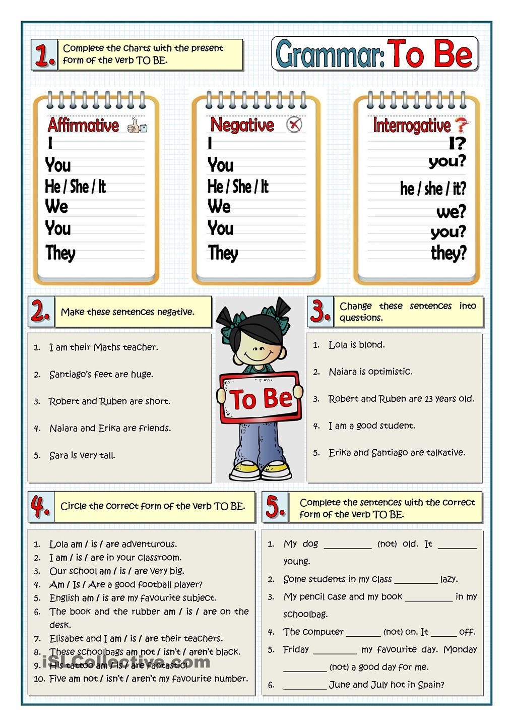 English Grammar Exercises For Beginners