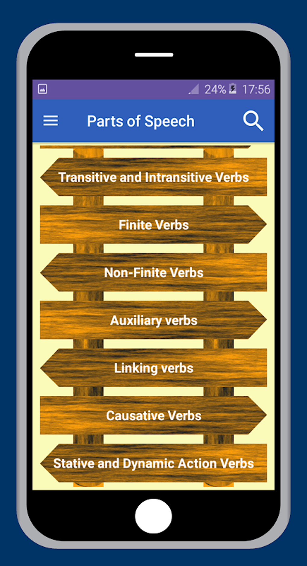 English Grammar Parts Of Speech APK For Android Download