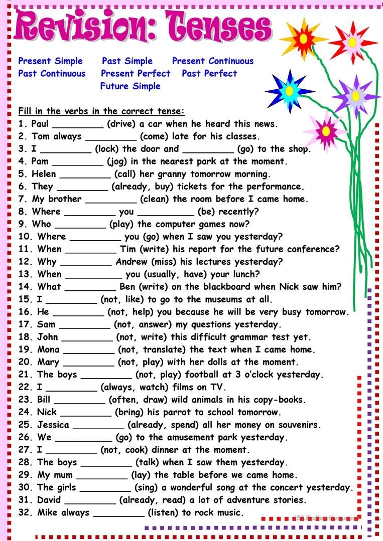grammar practice worksheets free