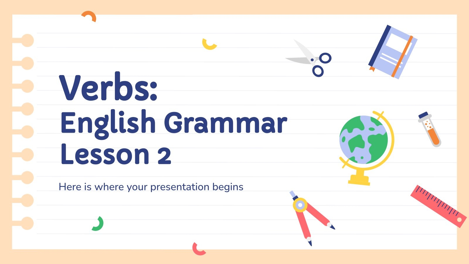 English Grammar Template