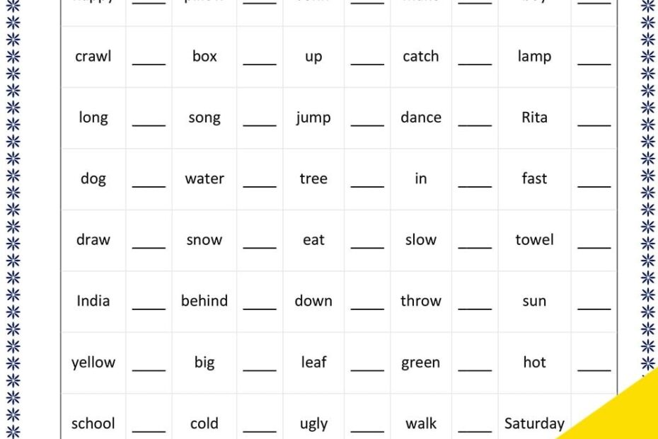 English Grammar Worksheet With Answers Skoolon