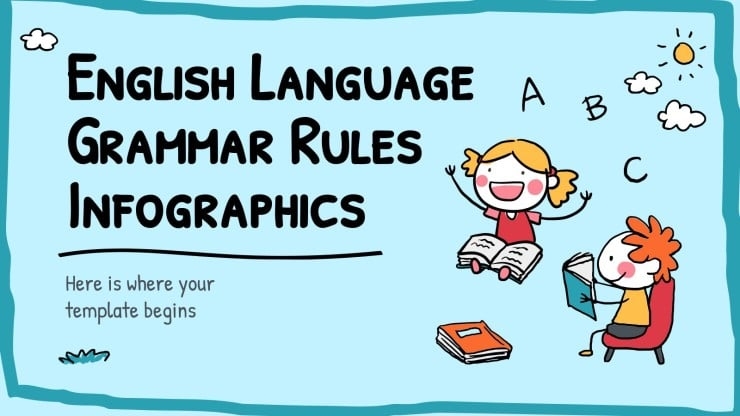 English Language Grammar Rules Infographics Google Slides