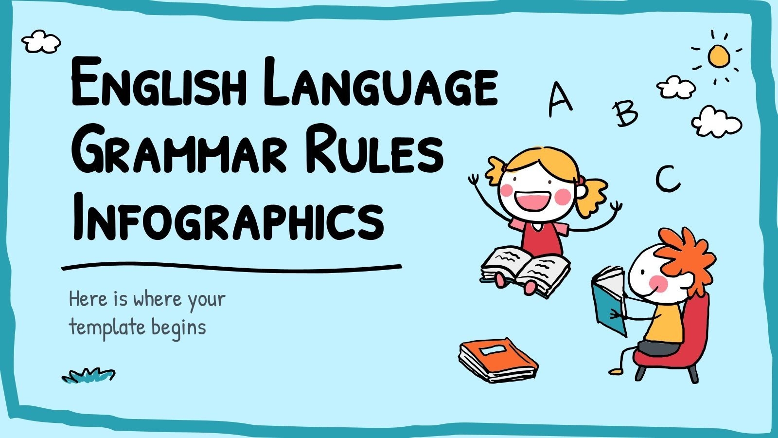 English Language Grammar Rules Infographics Google Slides
