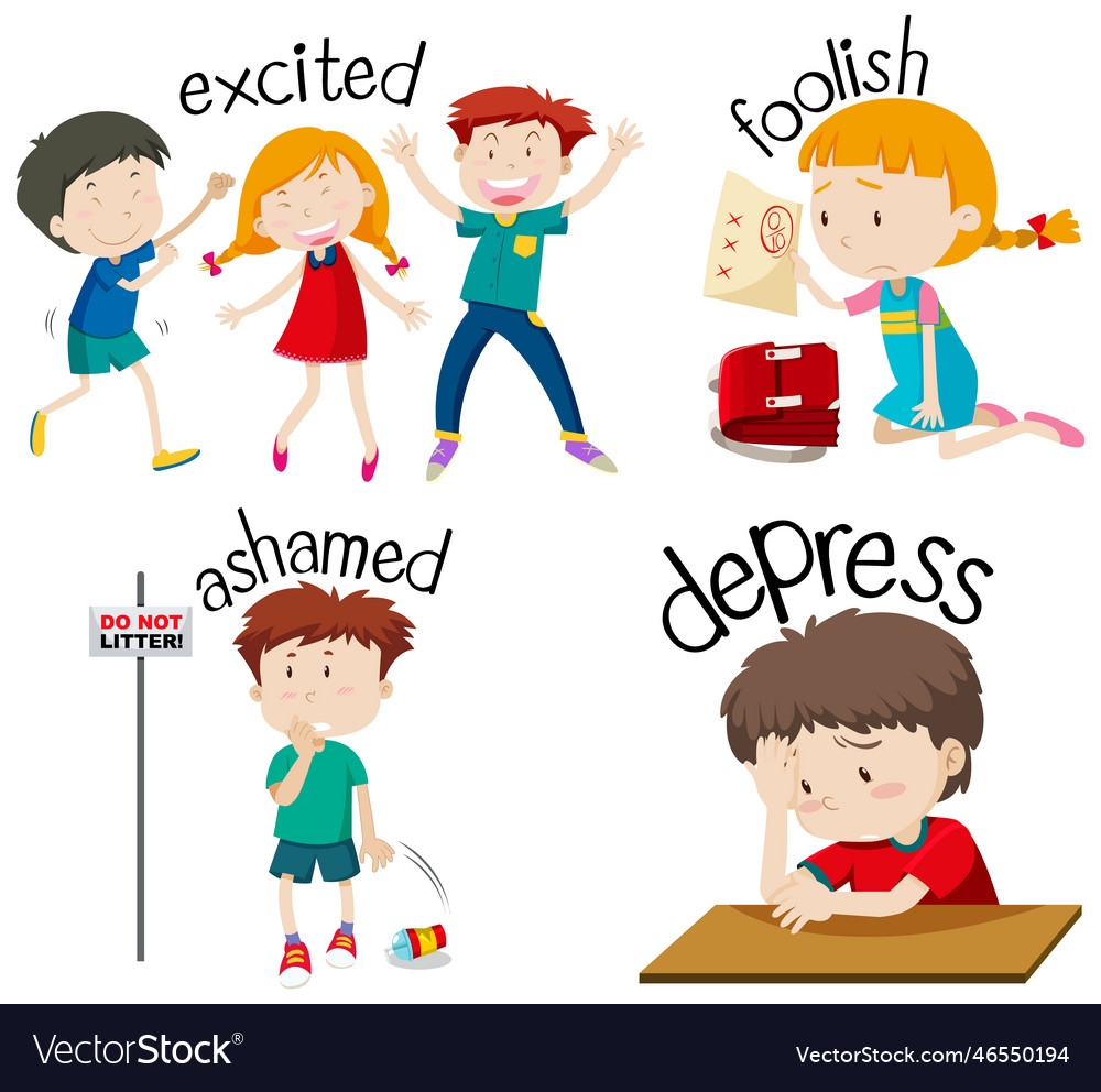 adjective word sentence