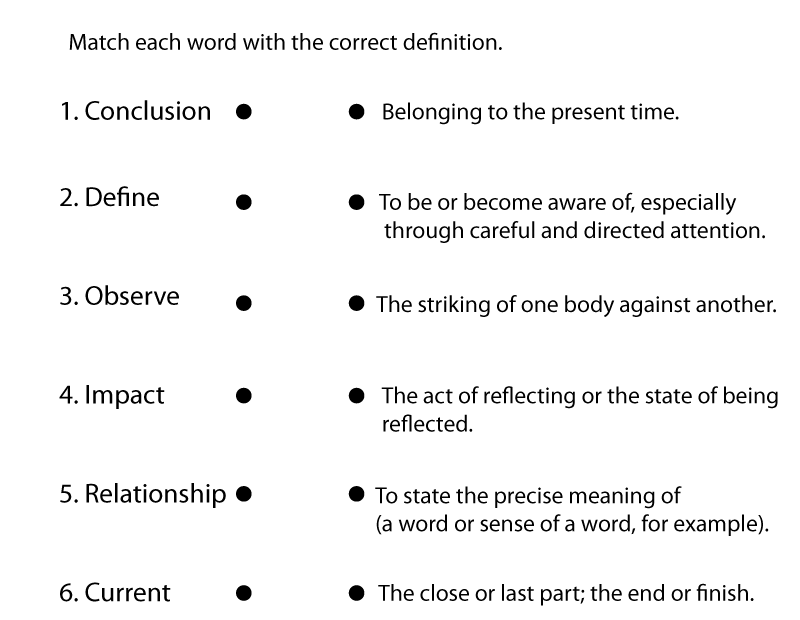 English Vocabulary Worksheet Worksheets Worksheets