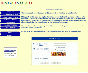 English4u Grammar Exercises