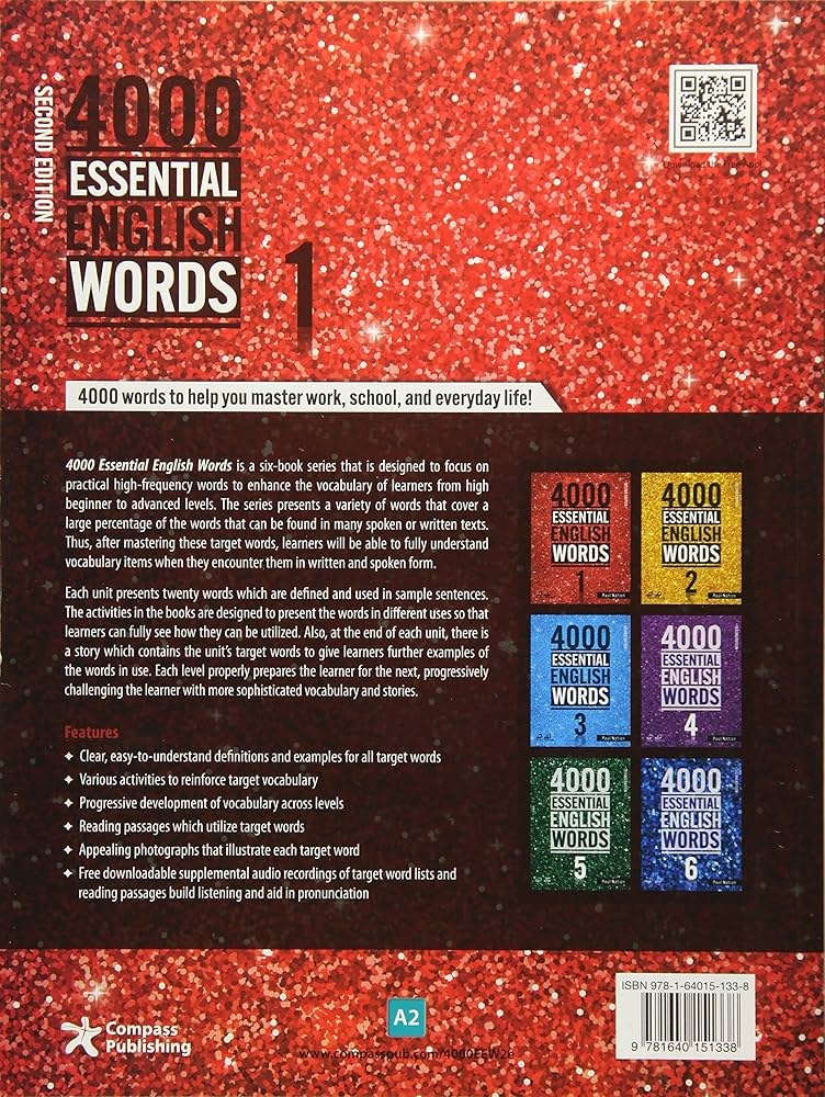 Essential English Words Complete Set 4000 Essential English Words Book