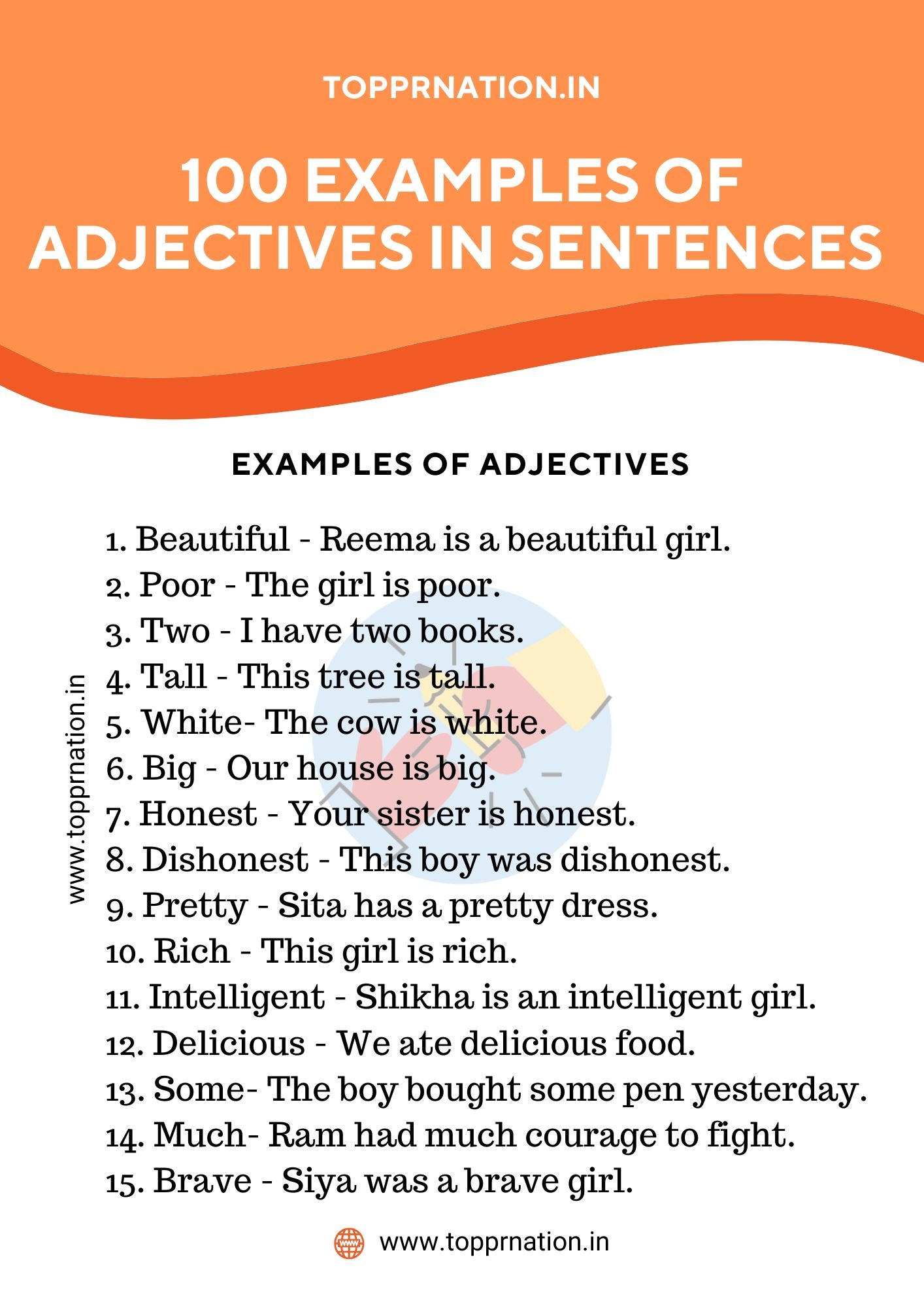 5 examples of proposition sentences