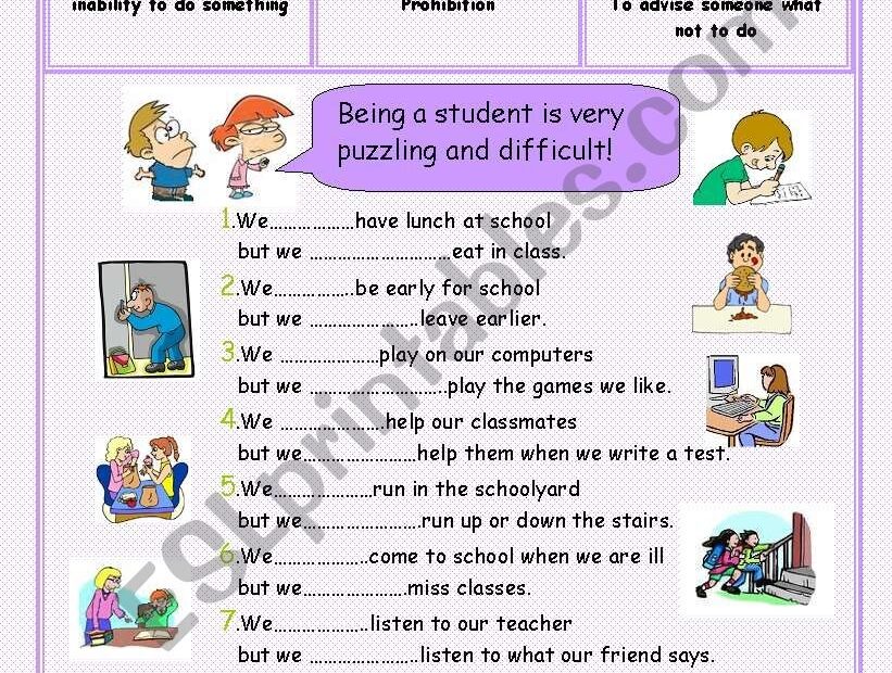 Exercises Modal Verbs Pdf Aholicjes