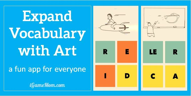 Expand Vocabulary With Art A Fun Word Game App