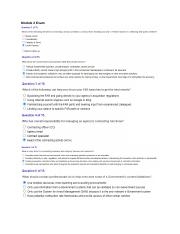 FCN 101 Test Questions docx Module 2 Exam Module 3 Exam Module 4 Exam 