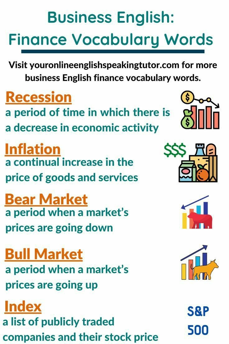 finance vocabulary finance vocabulary