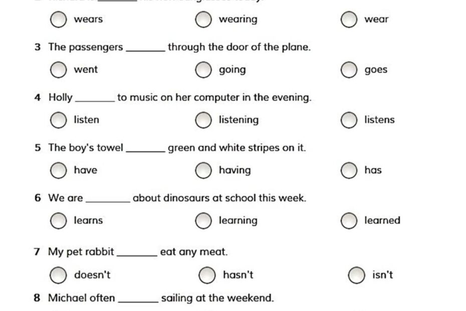 FLYERS A2 grammar Practice English ESL Worksheets Pdf Doc