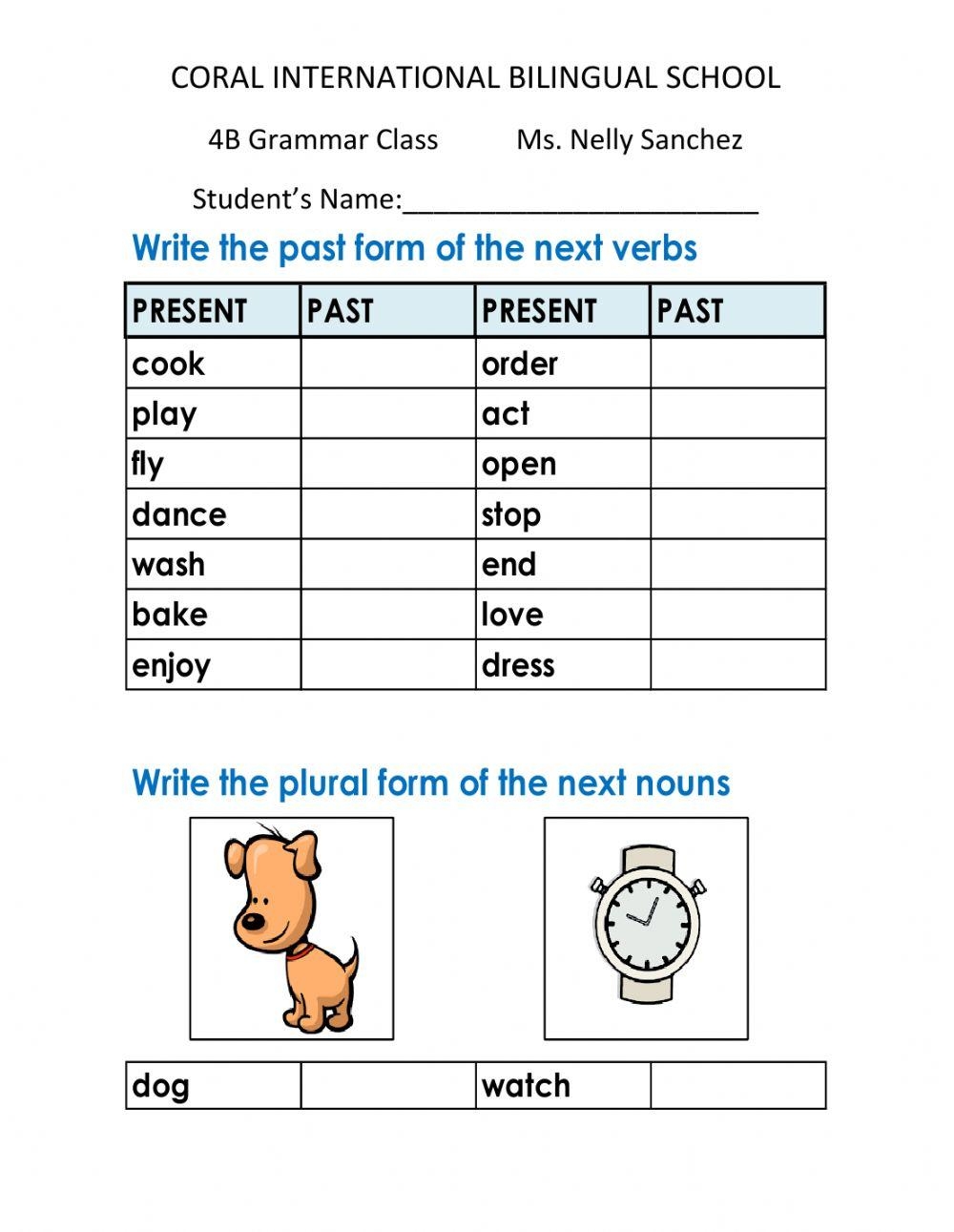 Free 4th Grade Grammar Review Worksheet Download Free 4th Grade 
