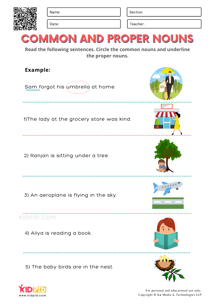 Free Common Noun Worksheet Nouns Worksheet Common Nouns My XXX Hot Girl