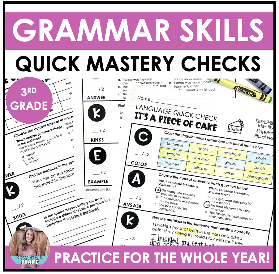Free Daily Grammar Practice Worksheet Download Free Daily Grammar 