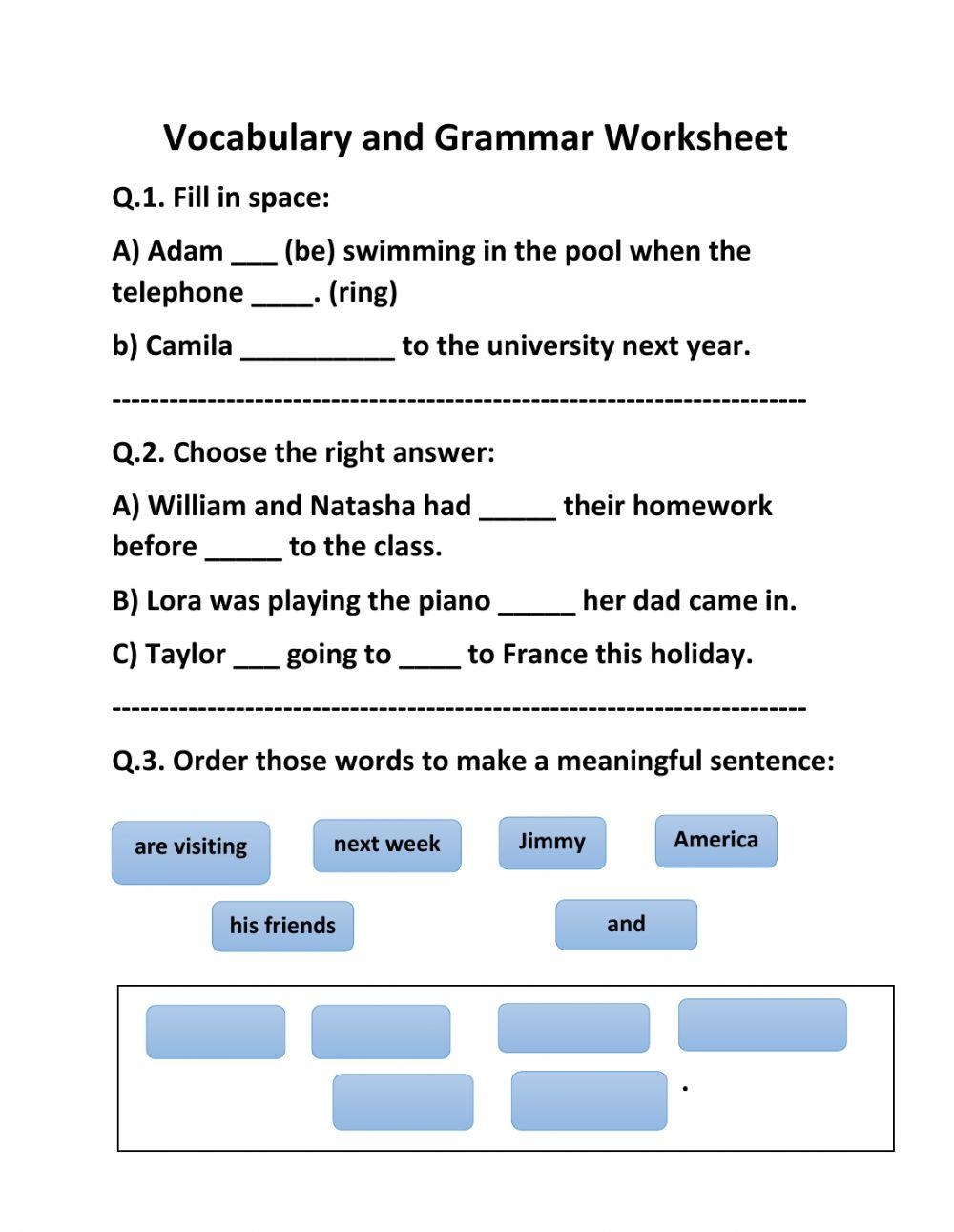 Free Free Printable 8th Grade Grammar Worksheet Download Free Free 