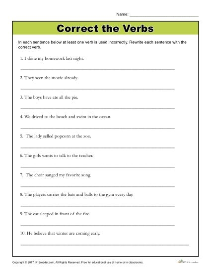 Free Free Printable Grammar Worksheet Download Free Free Printable 