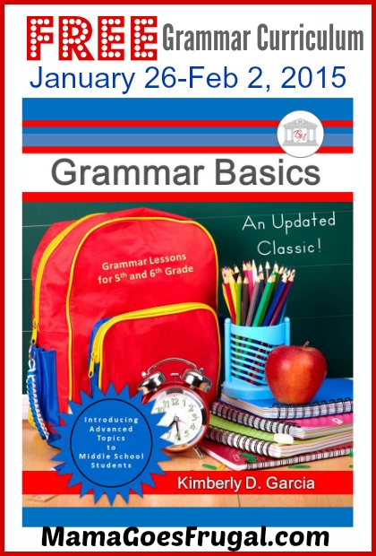 FREE Grammar Curriculum Money Saving Mom