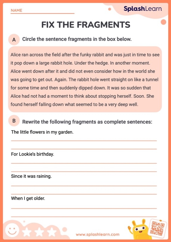 Free Identify Sentence Fragments Worksheet Download Free Identify 