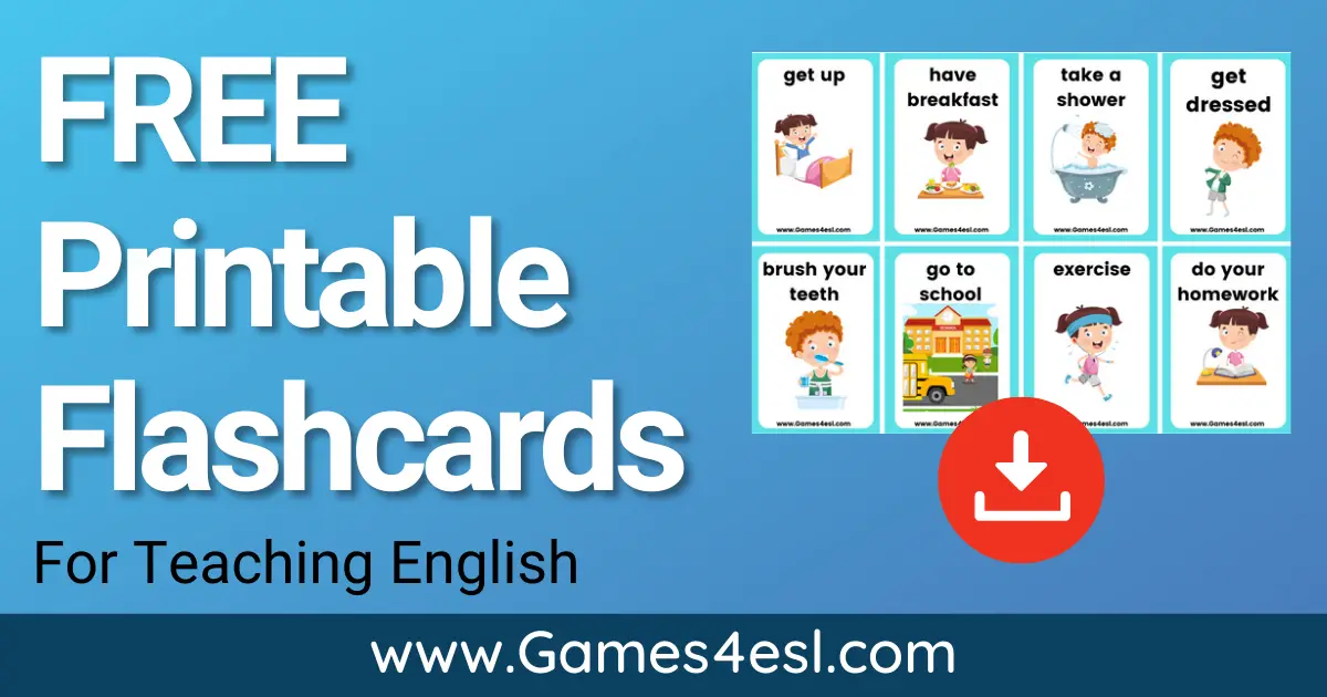Free Printable Flashcards English Vocabulary Download Free Printable 