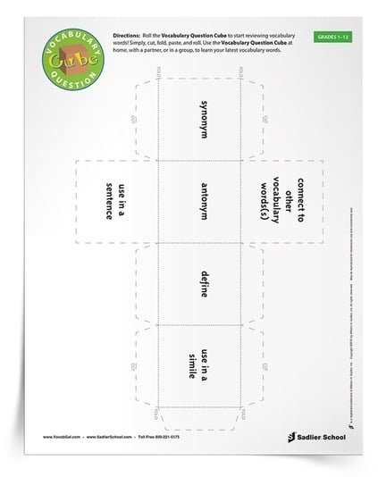 Free Printable Word Match English Vocabulary Game For Kids 