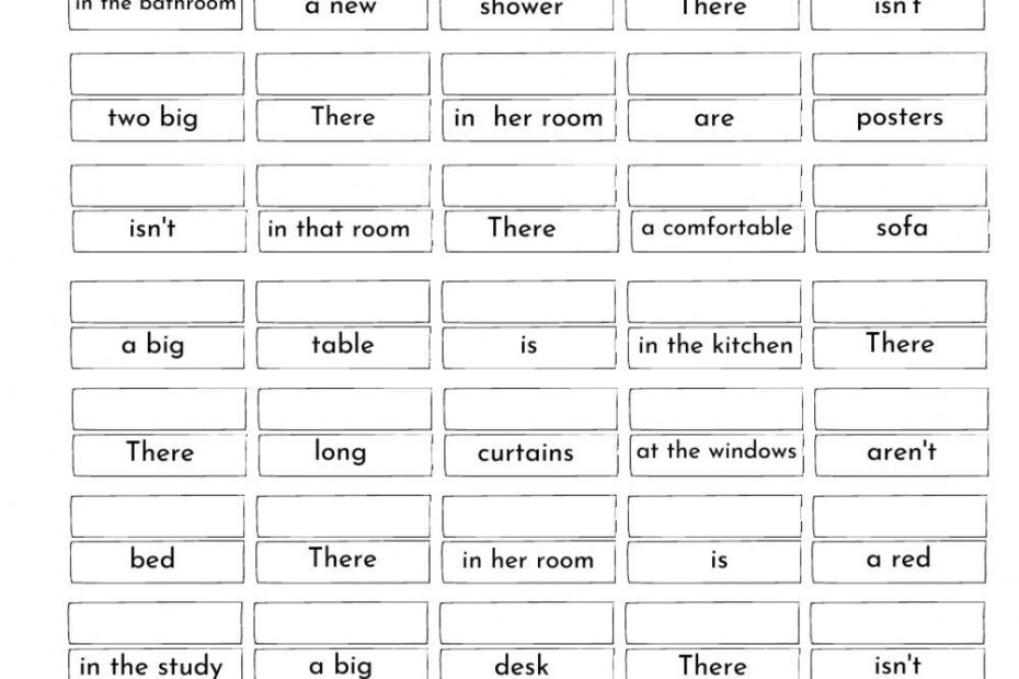 Free Sentence Structure Worksheets StoryboardThat Worksheets Library