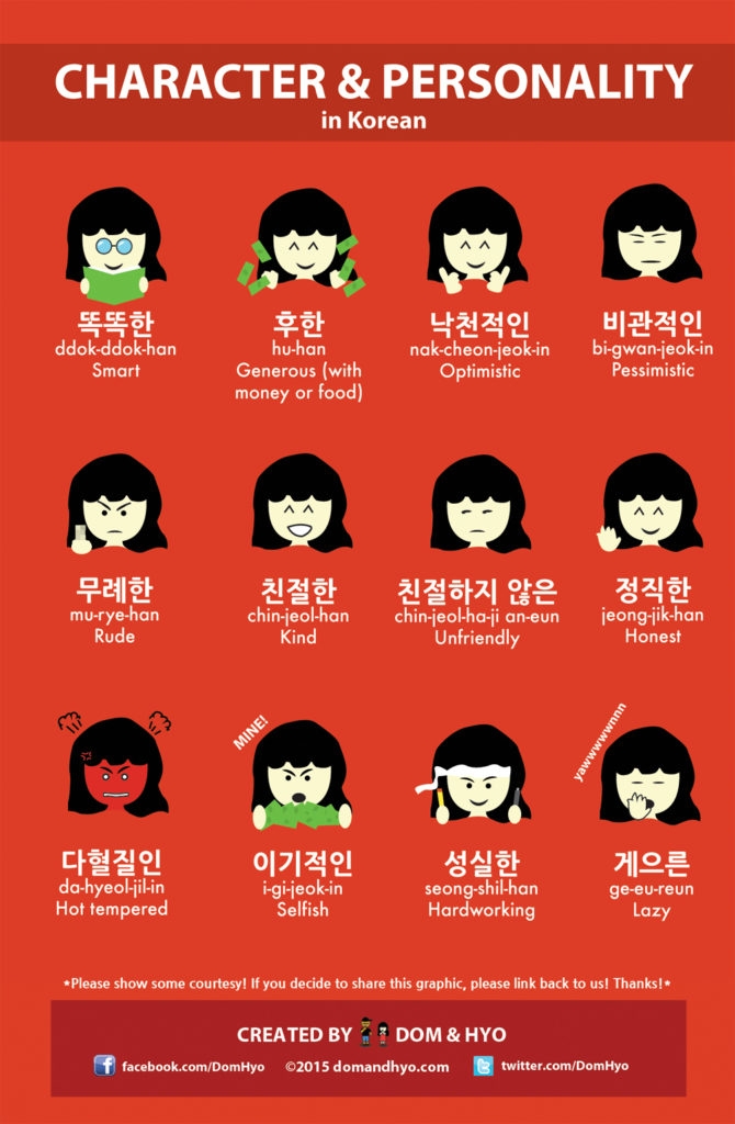 Fun And Complimentary Adjectives R Korean