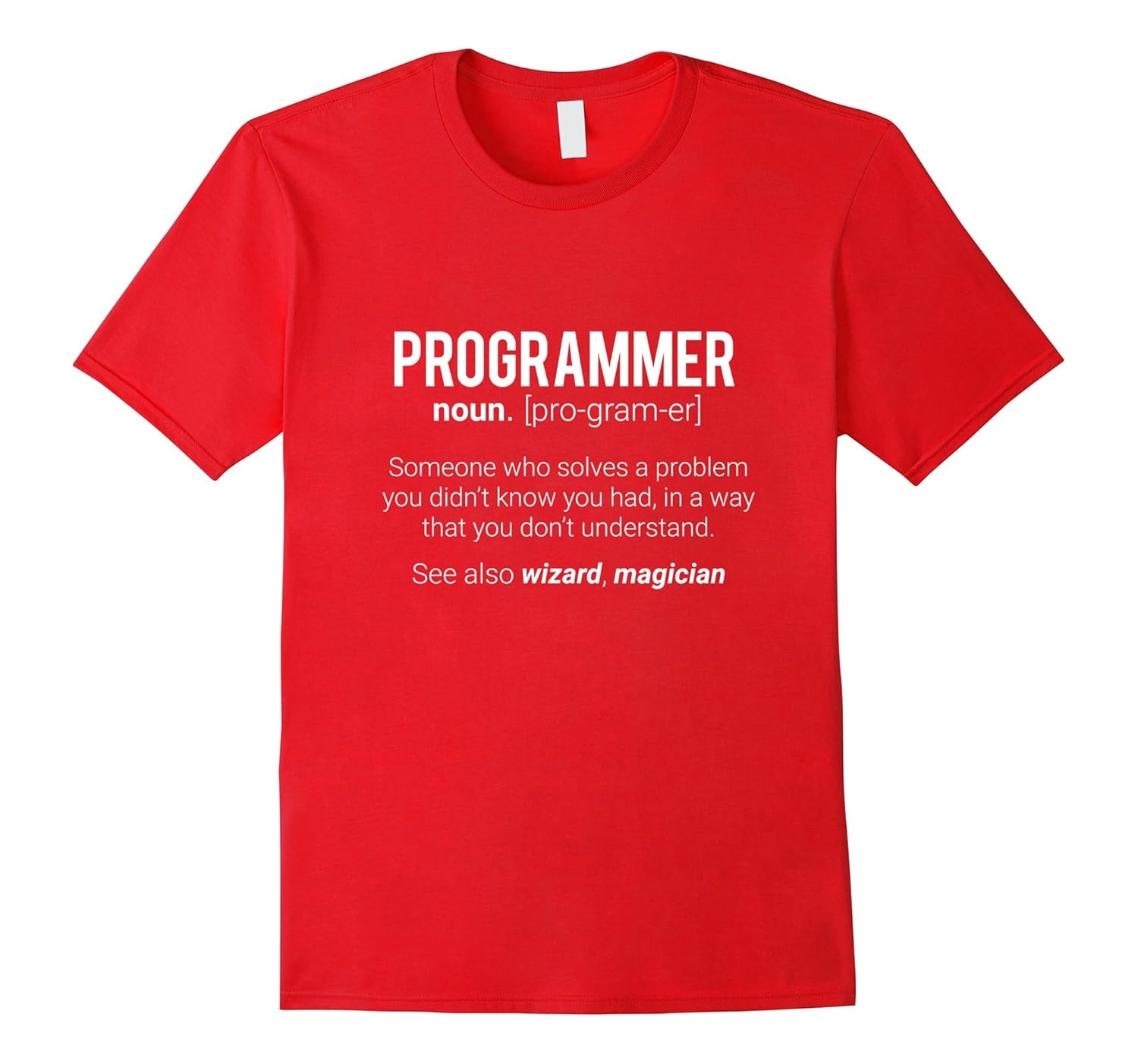 Funny Programmer Meaning T Shirt Programmer Noun Defintion CL Colamaga